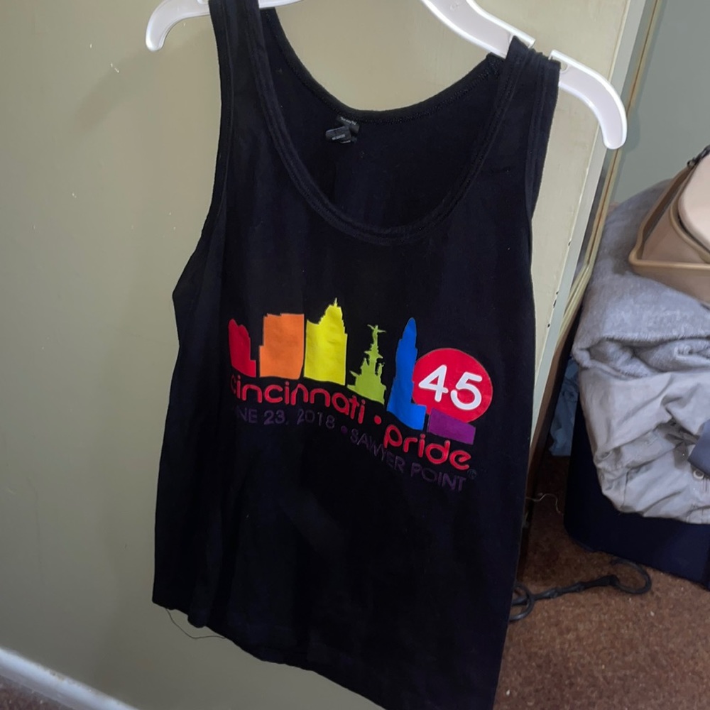 Cincinnati pride tank top